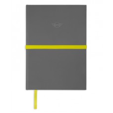 Блокнот MINI Gradient Notebook, Grey/Energetic Yellow/White