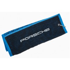 Полотенце для гольфа Porsche Golf Towel, Sport, Dark Blue/Blue