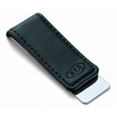 Зажим для банкнот Kia Money Clip, Leather-Metall