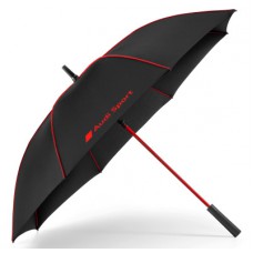 Большой зонт-трость Audi Sport Stick Umbrella, black/red