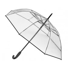 Прозрачный зонт-трость Mercedes-Benz Umbrella, Transparent/Black