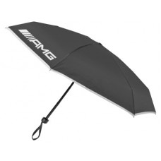 Складной зонт Mercedes-Benz AMG Compact Umbrella, Black/White