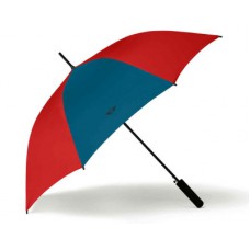 Зонт-трость MINI Walking Stick Contrast Panel Umbrella, Chili Red/Island