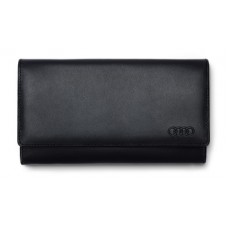 Женский кожаный кошелек Audi Wallet Leather, Womens, Black