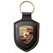 Брелок для ключей с гербом Porsche Crest Keyring, Black