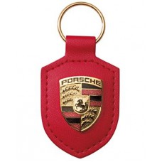 Брелок для ключей с гербом Porsche Crest Keyring, Red