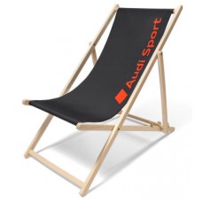 Складное кресло Audi Sport Deck Chair, dark grey/red