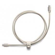 Кожаный кабель USB Volvo Leather Charger Cable Type C-Type C, marble white