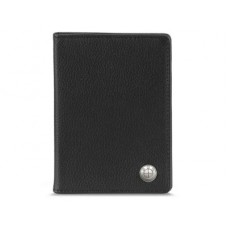 Кожаный футляр для автодокументов BMW Vehicle Registration Leather Cover, Black