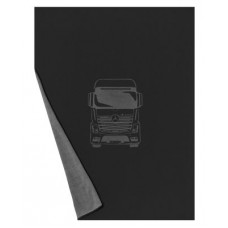 Двусторонний плед Mercedes Reversible Fleece Blanket, Trucks, Black