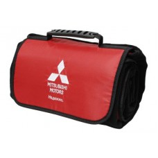 Сумка-плед Mitsubishi Plaid-Bag, Black-Red