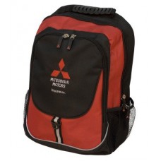 Рюкзак Mitsubishi Backpack, Black-Red