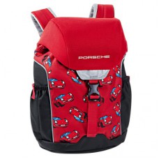 Детский рюкзак Porsche Kids Backpack, Black/Red