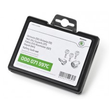 Комплект секреток на колеса Skoda Safety bolt set