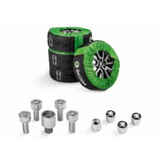 Комплект аксессуаров забота о колесах Skoda Wheel Care & Style package