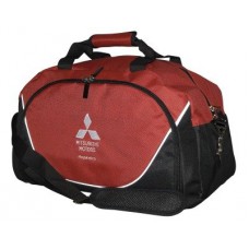 Спортивная сумка Mitsubishi Sports Bag, Black-Red