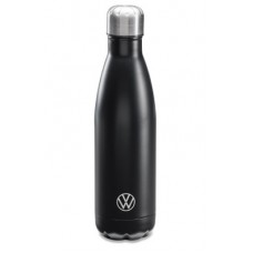 Термос Volkswagen Logo Water Bottle, Black/Silver