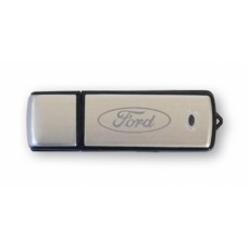 Флешка Ford Classic USB Flash Drive, 8 Gb, Silver / Black