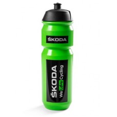 Велосипедная бутылочка для воды Skoda Cycling Water Bottle, 0.75l, Green/Black