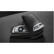 Кожаный футляр для ключа BMW Leather Key Case Basic, Version Black