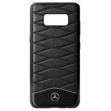 Кожаный чехол Mercedes для Samsung Galaxy S8, Black