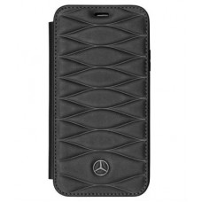 Кожаный чехол-книжка для iPhone® X Mercedes Cover for iPhone® X, Booktype, Black