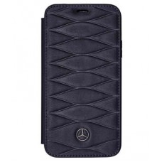 Кожаный чехол-книжка для iPhone® X Mercedes Cover for iPhone® X, Booktype, Blue