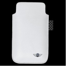 Чехол для iPhone MINI Leather Sleeve White, without tape closure